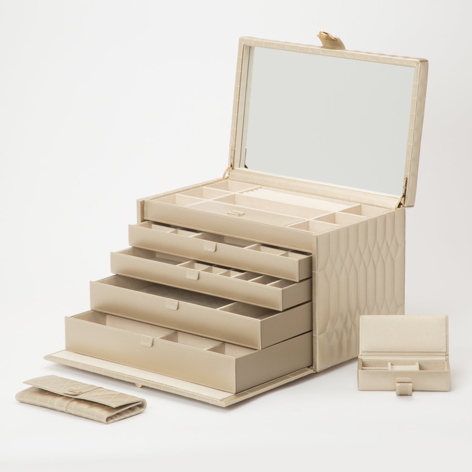 Coffret à bijoux "Caroline" à 4 étages de Wolf1834