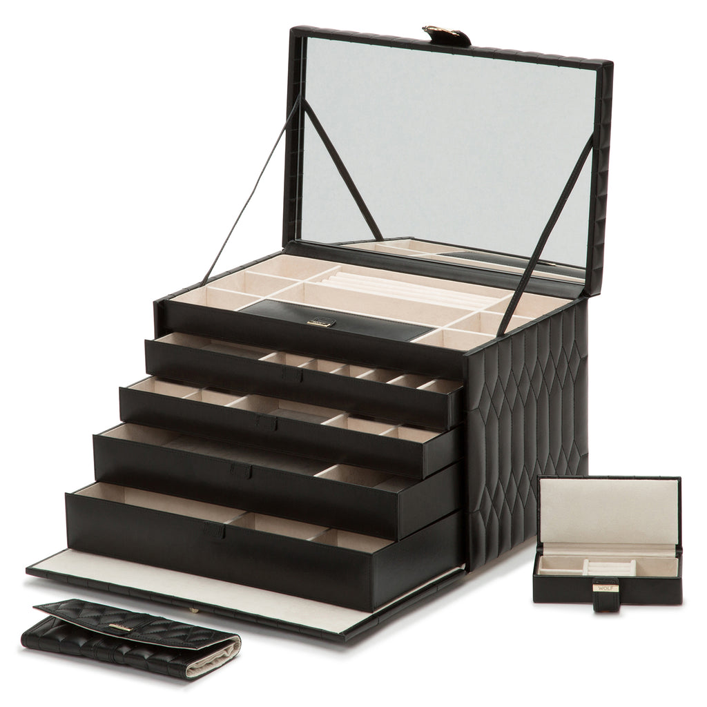 Coffret à bijoux "Caroline" à 4 étages de Wolf1834