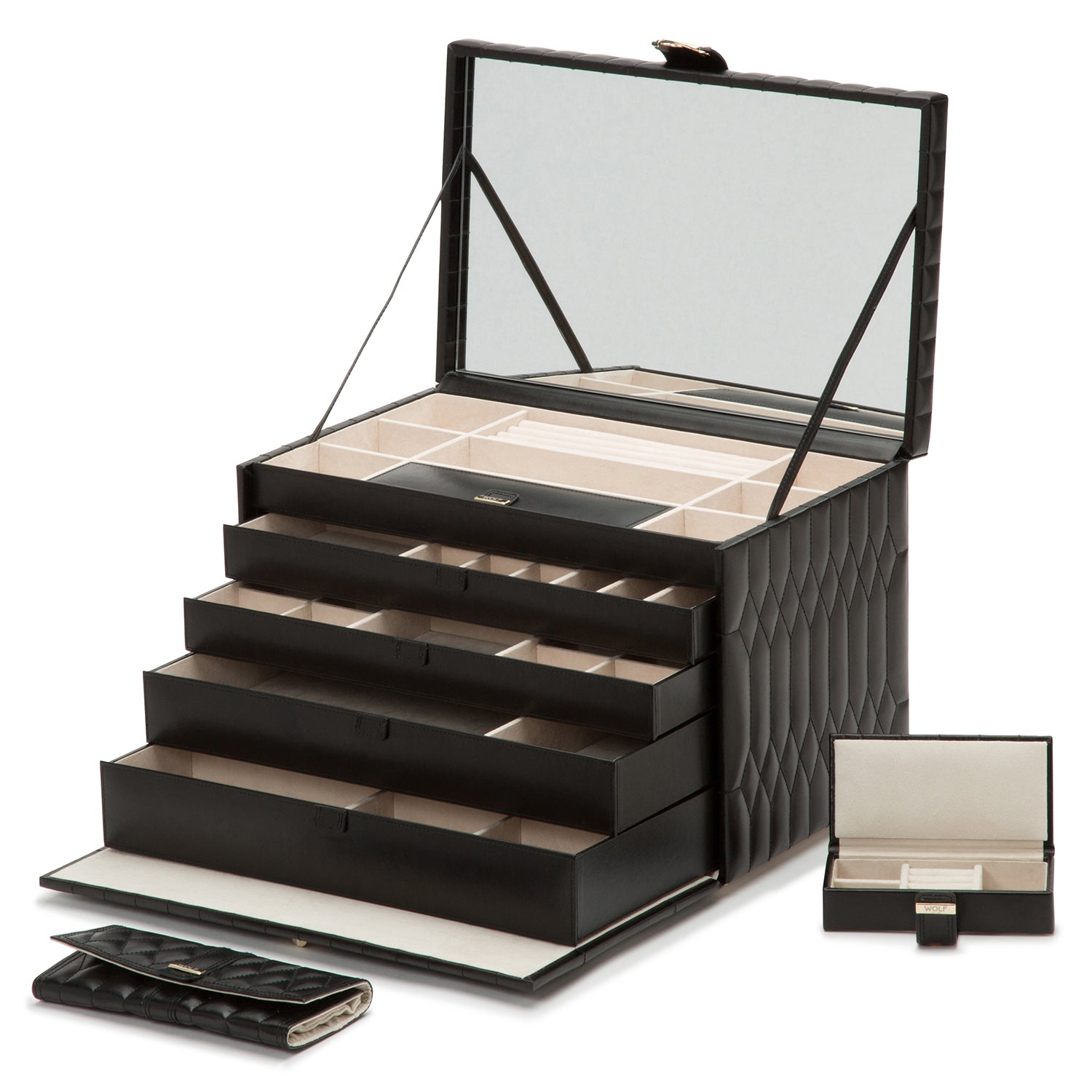 Coffret à bijoux "Caroline" à 4 étages de Wolf1834