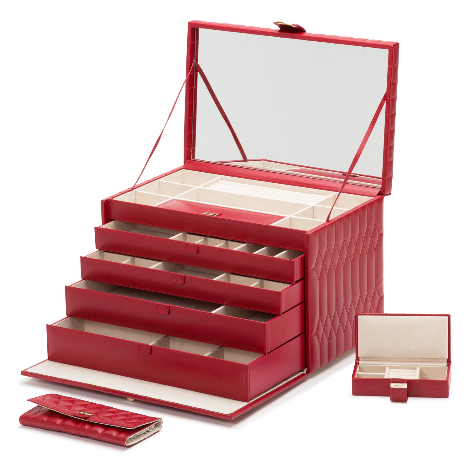 Coffret à bijoux "Caroline" à 4 étages de Wolf1834