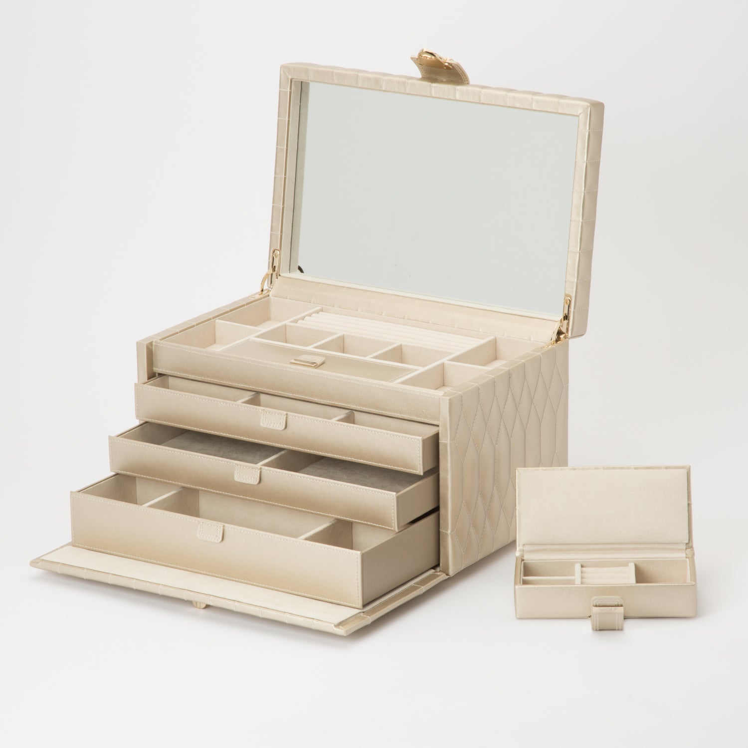 Coffret à bijoux "Caroline" à 3 étages de Wolf1834