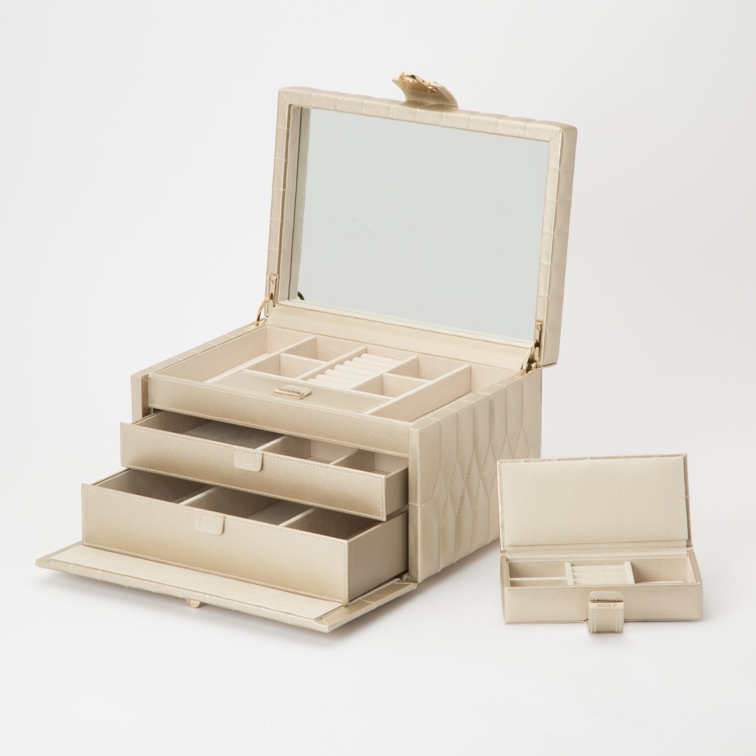 Coffret à bijoux "Caroline" à 2 étages de Wolf1834