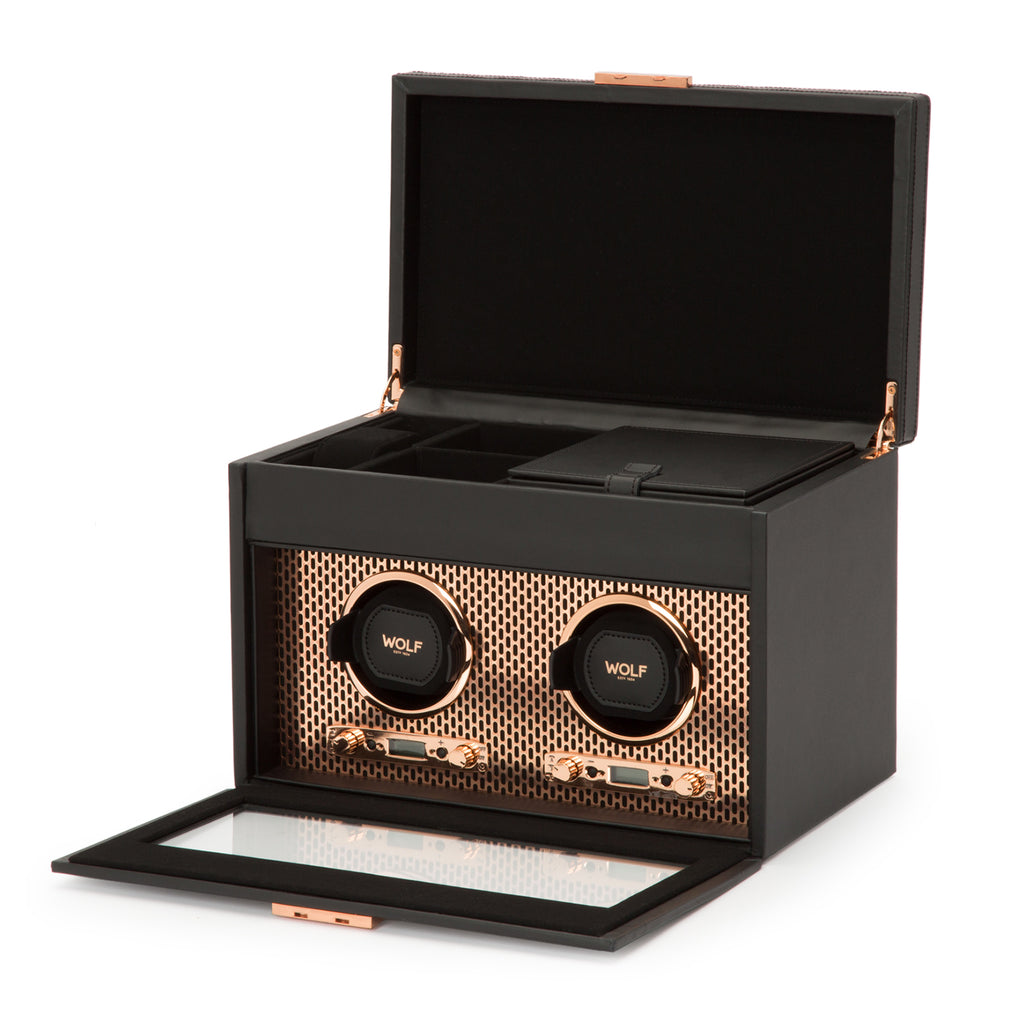 Remontoir "Axis" pour 2 montres de Wolf1834