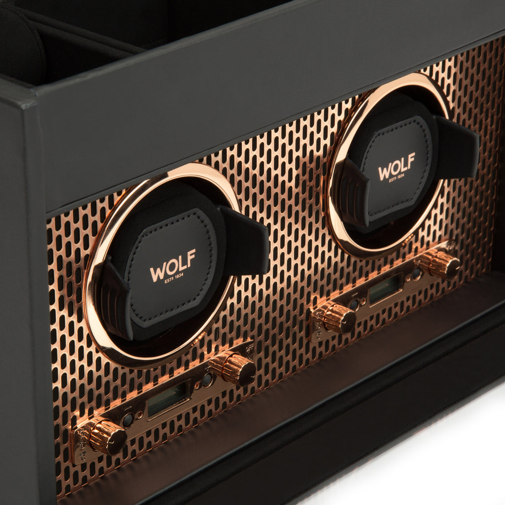Remontoir "Axis" pour 2 montres de Wolf1834