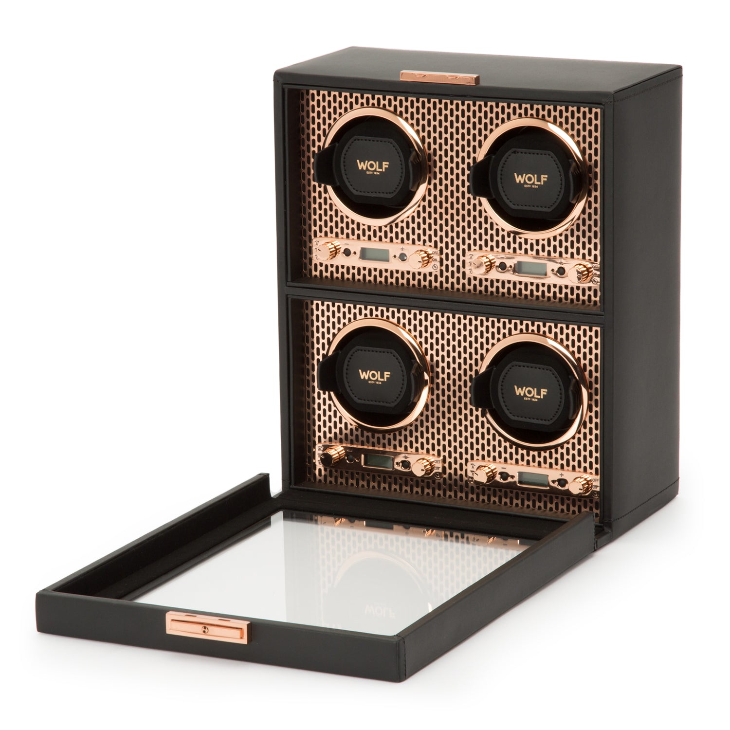 Remontoir "Axis" pour 4 montres de Wolf1834