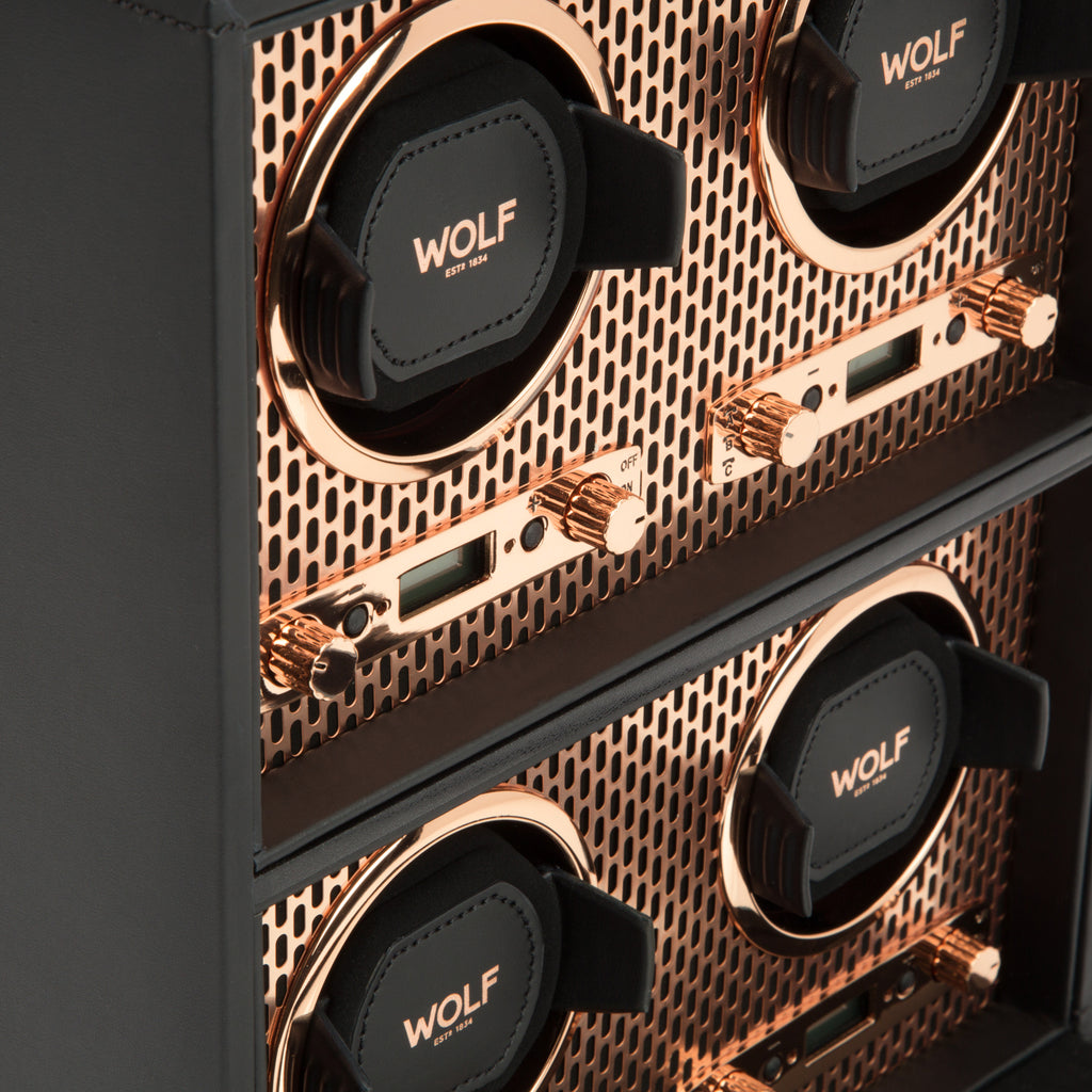 Remontoir "Axis" pour 4 montres de Wolf1834