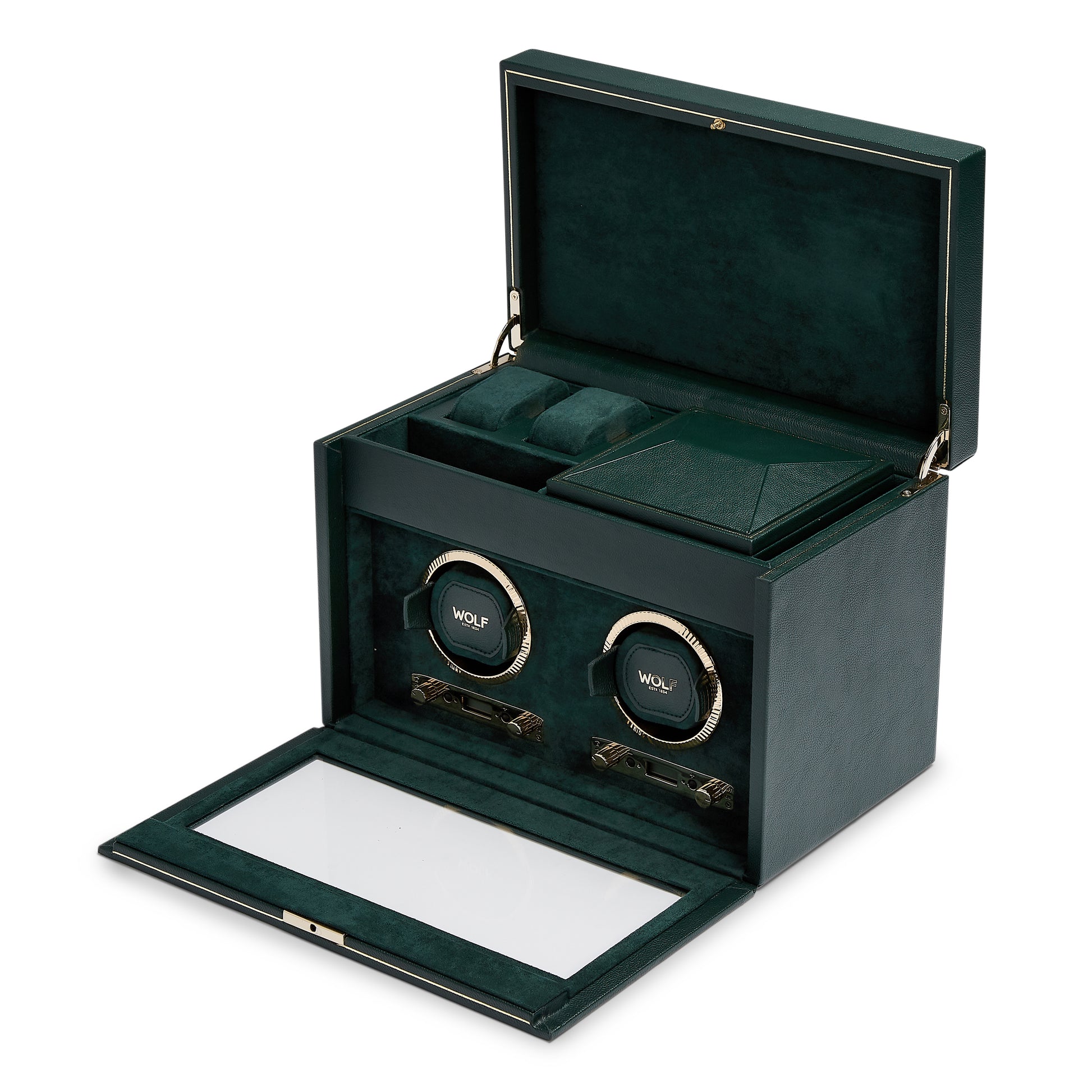 Remontoir "British Racing" pour 2 montres de Wolf1834