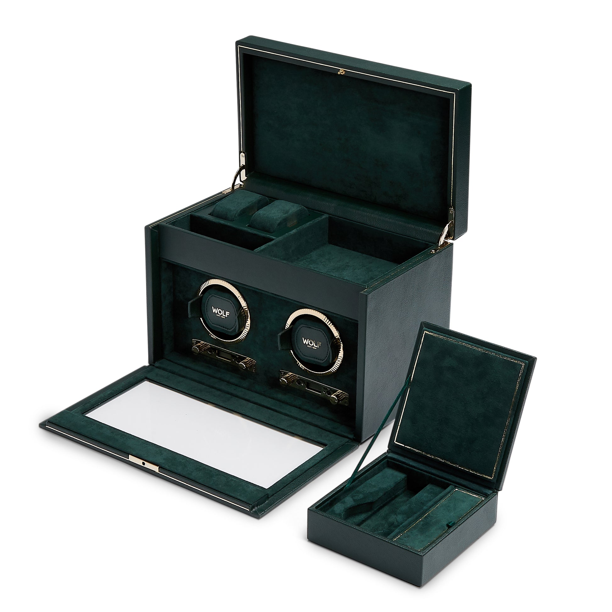 Remontoir "British Racing" pour 2 montres de Wolf1834